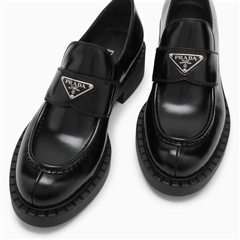 chocolate Prada flats